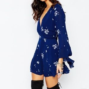 Free People Floral Dress size 4